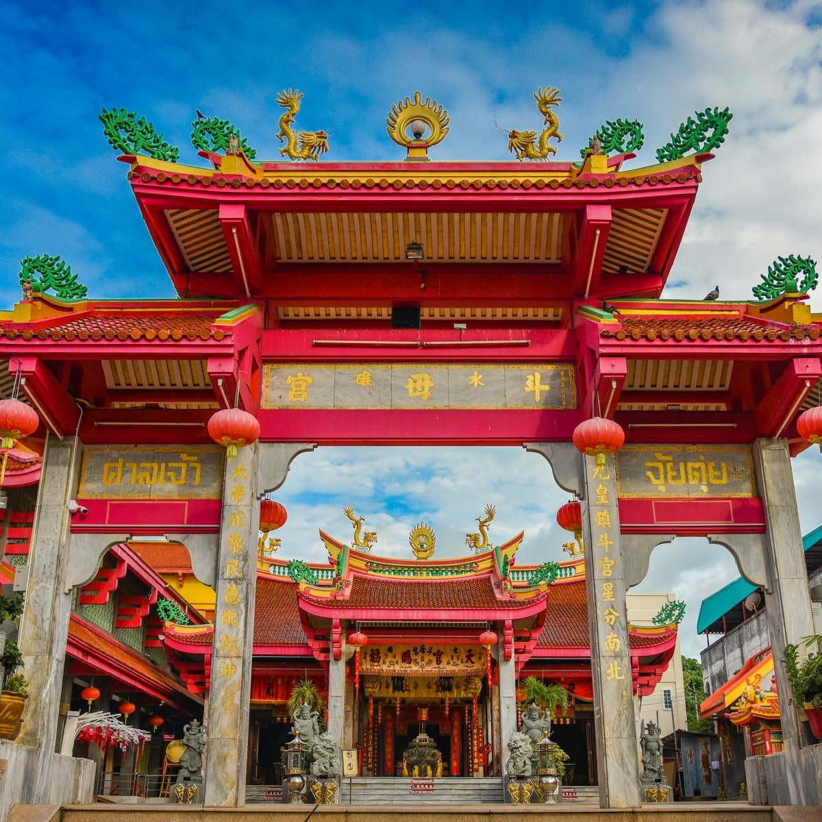 Китайские храмы в Пхукет-тауне - Sino House Phuket