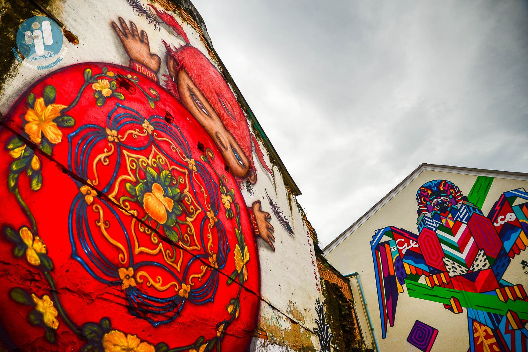 Street art in Phuket Old Town